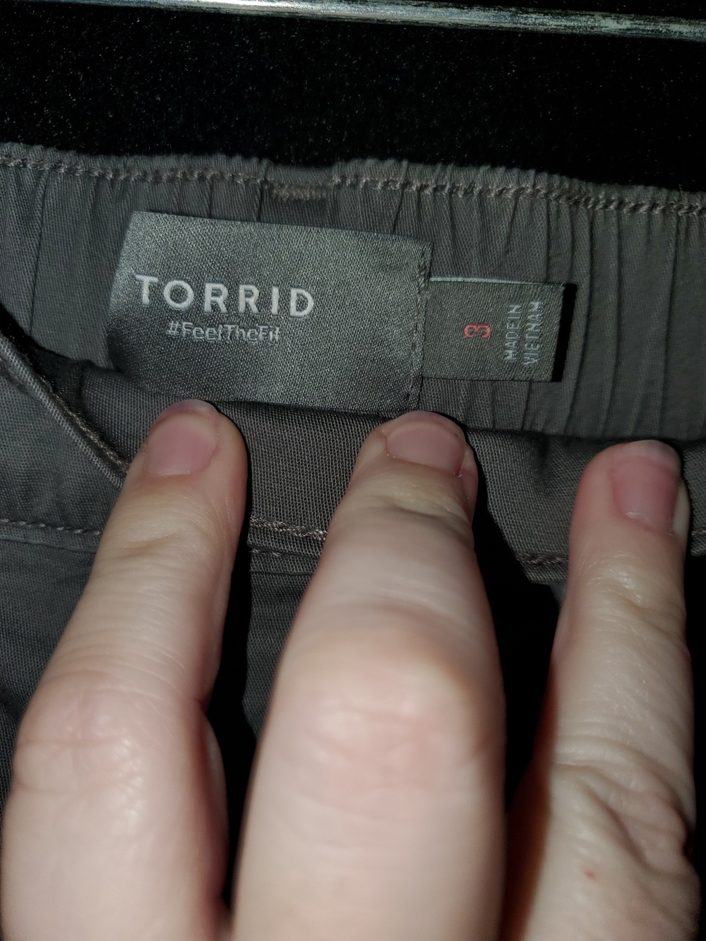 Torrid Gray Drawstring Pants - Picture 2 of 3